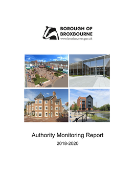 Authority Monitoring Report 2018-2020
