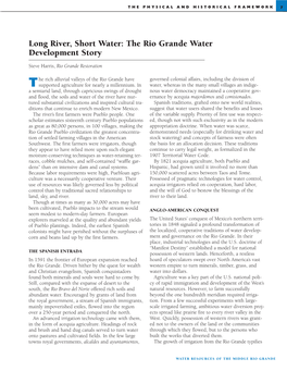 Water Resources of the Middle Rio Grande 8 Chapter One