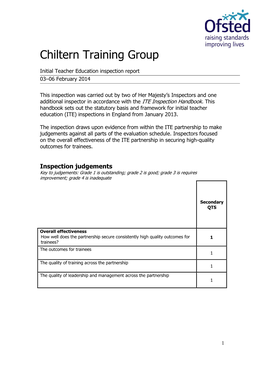 Chiltern Training Group