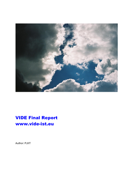 VIDE Final Report