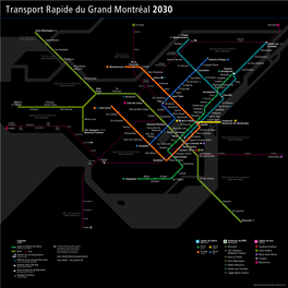 Transport Rapide Du Grand Montréal 2030