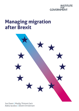 Managing Migration After Brexit