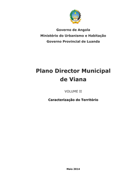 Plano Director Municipal De Viana