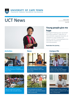 UCT News Issue 09