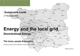 Energy and the Local Grid, Decentralised Energy
