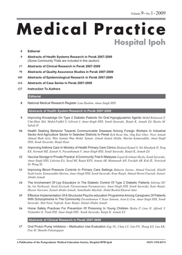 Medical Practice Hospital Ipoh