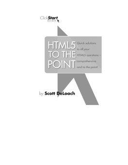 What Is Quirks Mode? 15 Should I Close Empty Elements? 15 Does Wordpress Support HTML5? 16 Can I Use Mathml with HTML5? 16