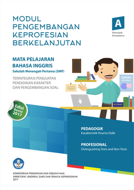 Mata Pelajaran Bahasa Inggris Sekolah Menengah Pertama (Smp) Terintegrasi Penguatan Pendidikan Karakter