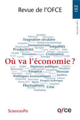 Où Va L'économie ? Revue De L'ofce