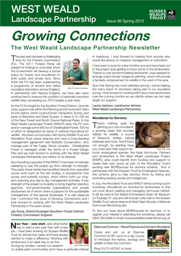 Growing Connections the West Weald Landscape Partnership Newsletter