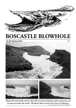 BOSCASTLE BLOWHOLE No 85 Spring 2014 £1