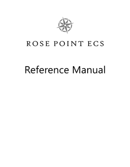 Reference Manual