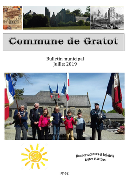 Bulletin Municipal Gratot Juillet 2019