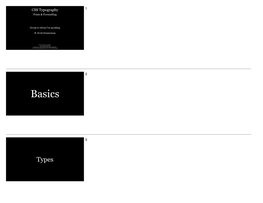 CSS Typography 1 Fonts & Formatting