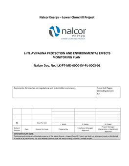 Nalcor Energy – Lower Churchill Project L-ITL