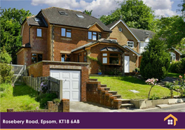 Rosebery Road, Epsom, KT18 6AB £710,000 Freehold