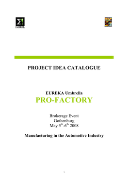 Project Idea Catalogue Final