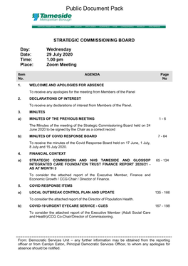 (Public Pack)Agenda Document for Strategic Commissioning Board, 29