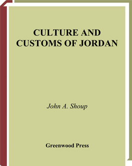 Culture and Customs of Jordan