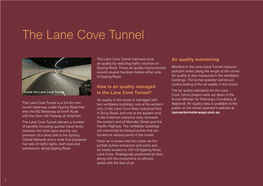 The Lane Cove Tunnel