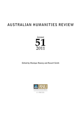 Australian Humanities Review