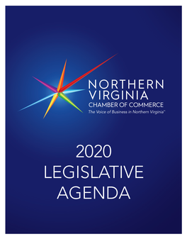2020 Legislative Agenda 2020 Legislative Agenda