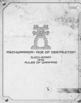 <<Mechwarrior Logo>>