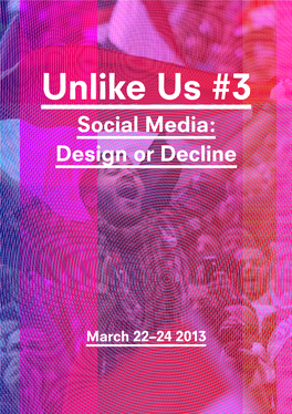 Unlike Us #3 Unlike Us #3