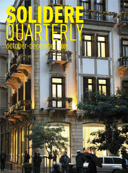 Solidere Quarterly 4 2009