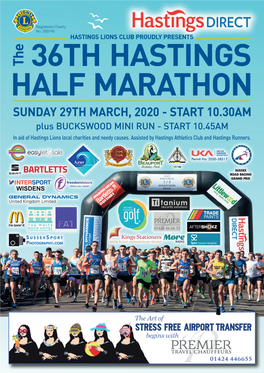 Hastings Half Marathon Programme 2020 in Acrobat Format