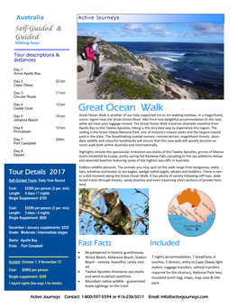 ASTL Great Ocean Walk SG H.Pub