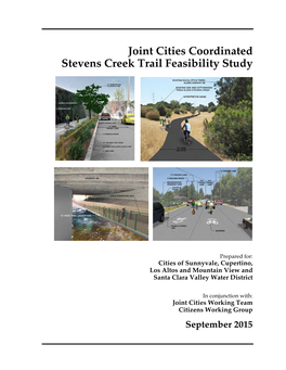 Joint Cities Coordinated Stevens Creek Trail Feasibility Study