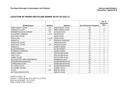 Recycling Specification