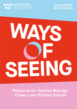 Resource for Goshka Macuga, Chase Lane Primary School