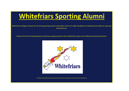 Whitefriars Sporting Alumni