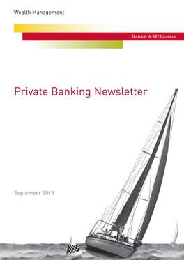 Private Banking Newsletter