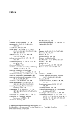 A Academic Success Coaching, 223, 228 Accountability, 5, 60, 82, 99