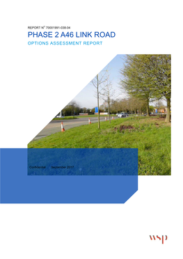 Phase 2 A46 Link Road Options Assessment Report