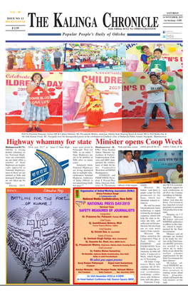 Minister Opens Coop Week