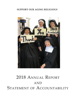 2018 Annual Report and Statement of Accountability December 2018