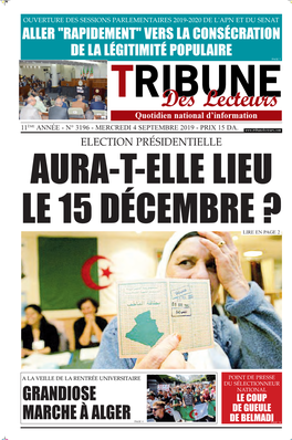 Tribune Des Lecteurs