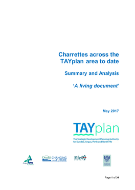 Charrettes Across the Tayplan Area to Date