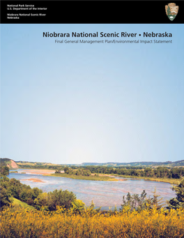 Niobrara River Management Plan, Nebraska