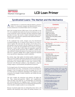 LCD Loan Primer Final.Indd