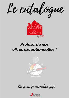 Profitez De Nos Offres Exceptionnelles !