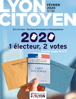 1 Électeur, 2 Votes Dossier Pages 14 À 17 • INSTANTANÉS •