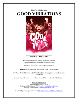 Good Vibrations