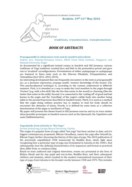 Book of Abstracts