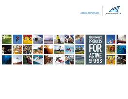 Amer Sports Annual Report 2005