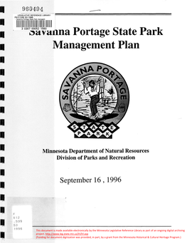 Savanna Portage